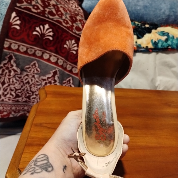 Seychelles pink & tan heels - Picture 5 of 10